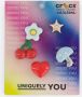 Crocs Jibbitz Puffy Metals Charms 5-pack - Thumbnail 2