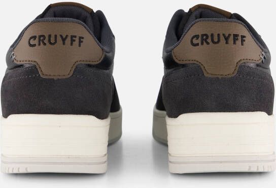 Cruyff Endorsed Sport Sneakers zwart Leer