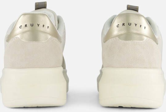 Cruyff Pace Court Sneakers beige Textiel