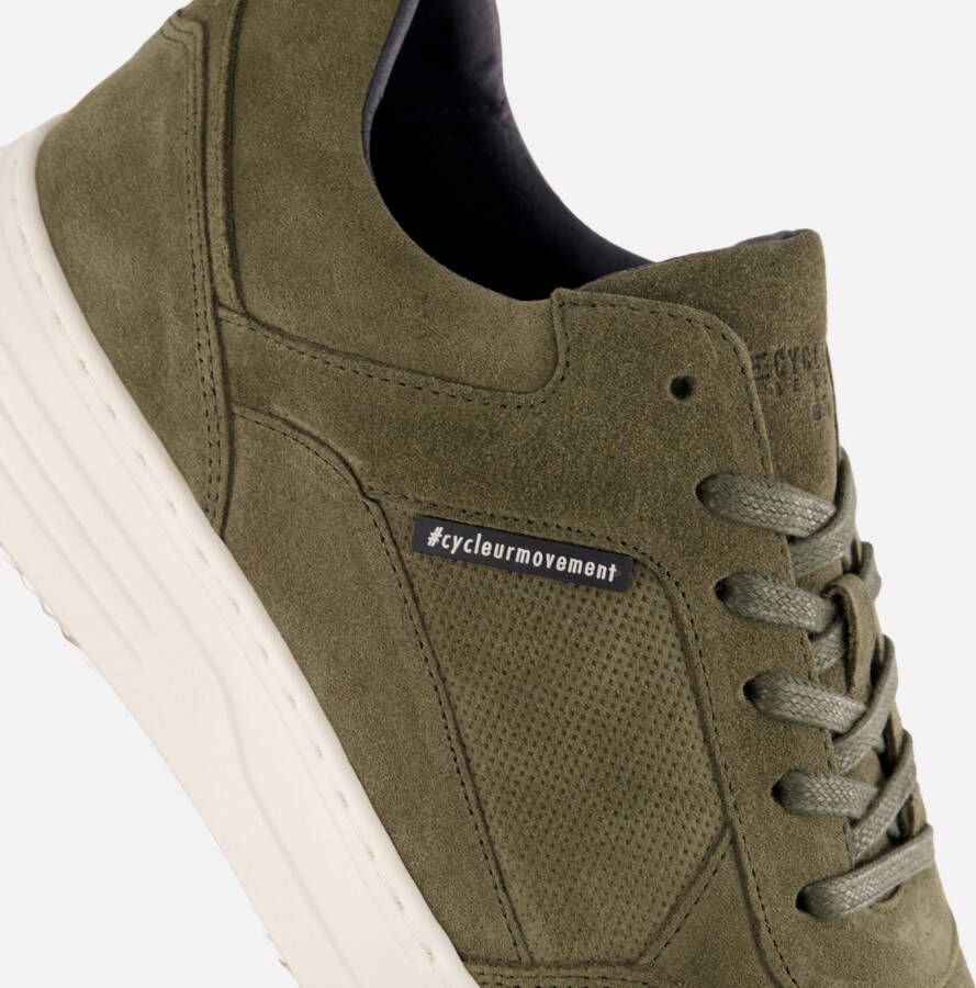 Cycleur de Luxe C2 Sneakers groen Suede