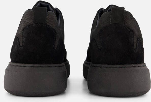 Cycleur de Luxe Roturier Sneakers zwart Nubuck