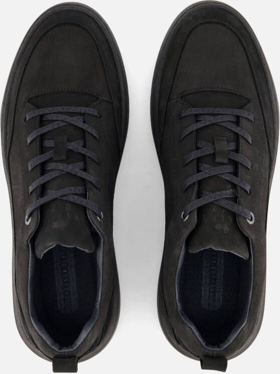 Cycleur de Luxe Roturier Sneakers zwart Nubuck