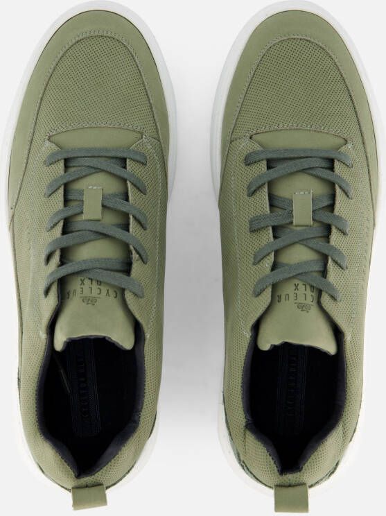 Cycleur de Luxe Roturier Sneakers groen Nubuck