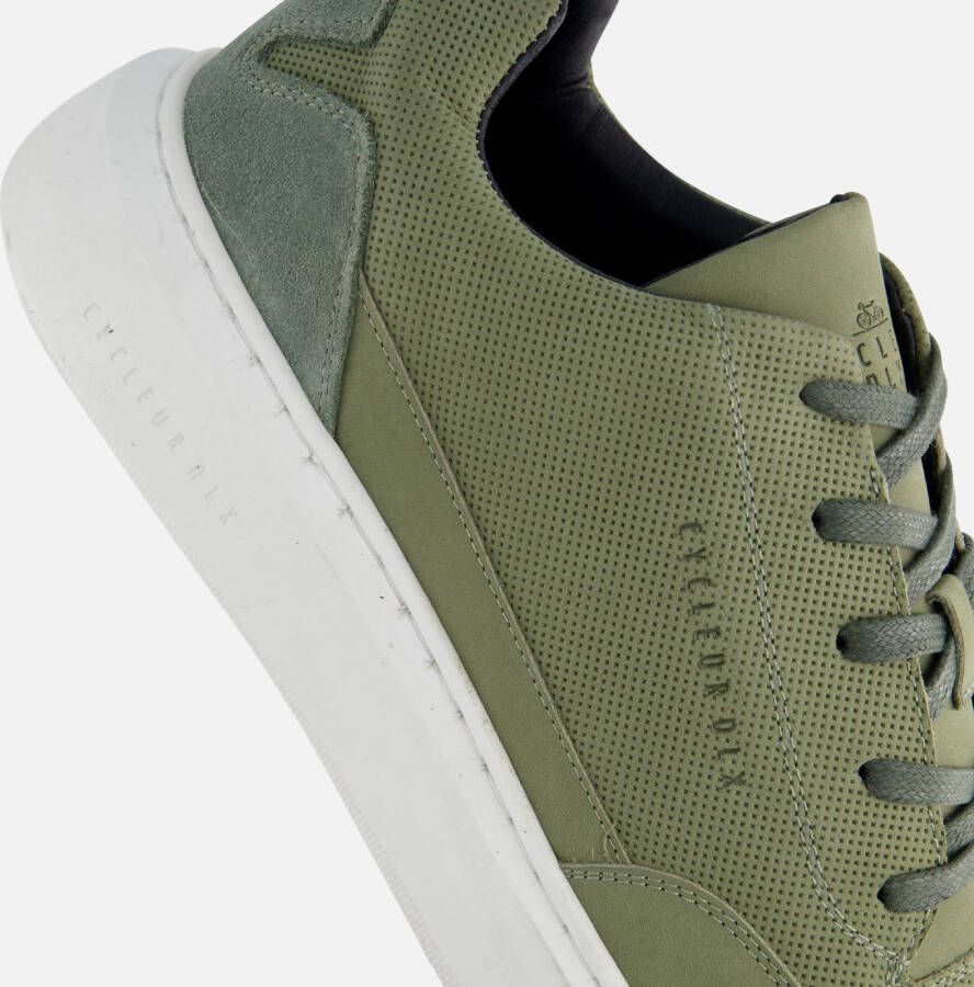 Cycleur de Luxe Roturier Sneakers groen Nubuck