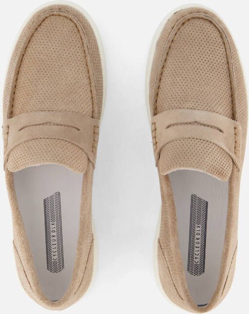 Cycleur de Luxe Front Side Instappers beige Leer
