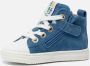 Develab 45005 623 Blue Suede Sneakers hoge sneakers - Thumbnail 10