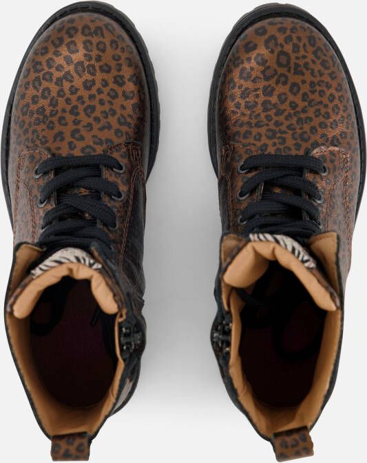 Develab Veterboots zwart Leer