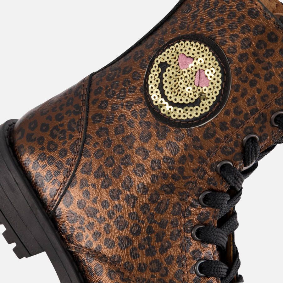 Develab Veterboots zwart Leer
