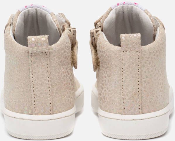 Develab leren lopen Sneakers beige Leer