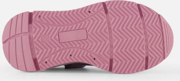 Develab Low Cut Sneakers paars Leer