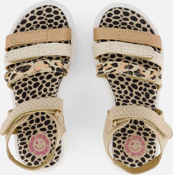 Develab Sandalen beige Leer