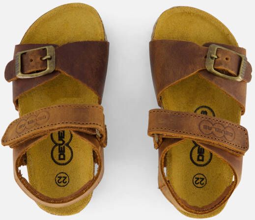 Develab Sandalen cognac Leer