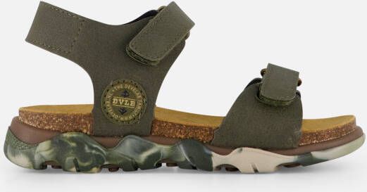 Develab Sandalen groen Imitatieleer