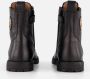 Develab 44316 Veterboots Laarzen Met Veters Meisjes Kids Zwart - Thumbnail 9