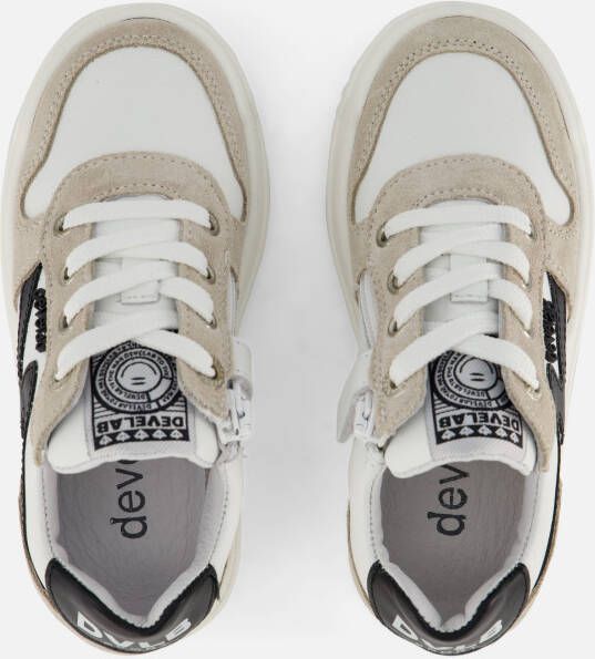 Develab Sneakers beige Leer