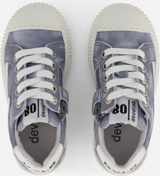 Develab Sneakers blauw Leer