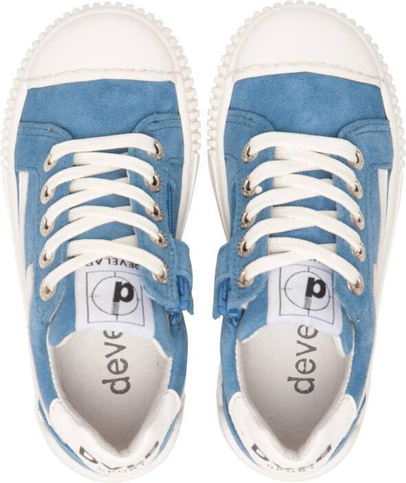 Develab Sneakers blauw Suede