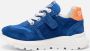 Develab 45767 623 Blue Suede Sneakers - Thumbnail 4