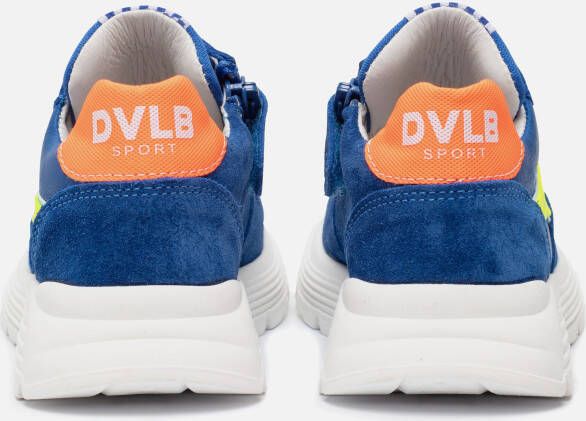 Develab Sneakers blauw Suede