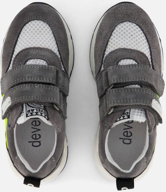 Develab Sneakers grijs Leer