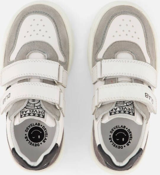 Develab Sneakers zwart Leer