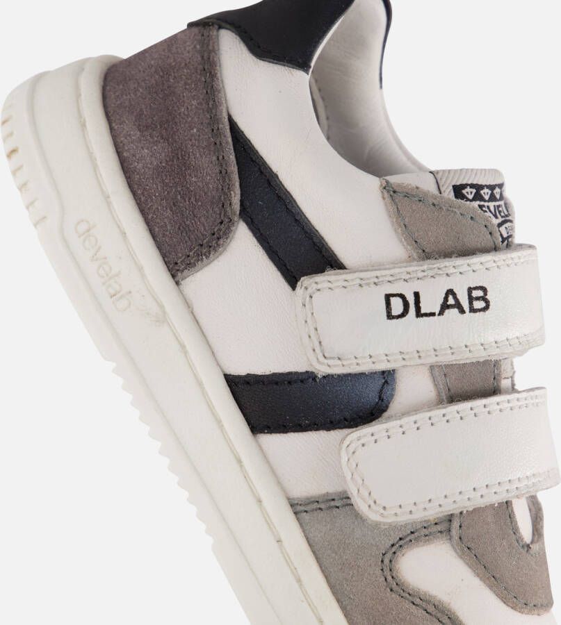 Develab Sneakers zwart Leer