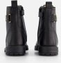 Develab 44316 Veterboots Laarzen Met Veters Meisjes Kids Zwart - Thumbnail 10