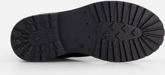 Develab Studs Veterboots zwart Leer
