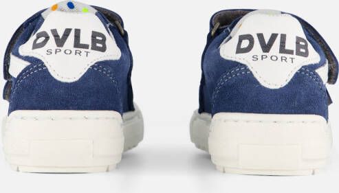 Develab Velcro Sneakers blauw Leer