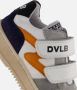 Develab leren sneakers wit oranje blauw Leer Meerkleurig 28 - Thumbnail 13