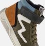 Develab 44357 Sneakers Jongens Leren Sneaker Groen - Thumbnail 14