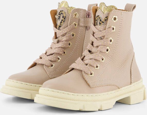 Develab Veterboots roze Leer