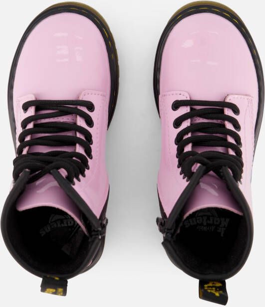 Dr. Martens Juniors Lace Veterboots roze Lak