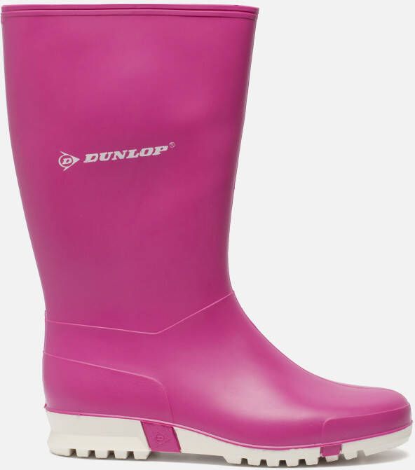 Dunlop Regenlaarzen roze Pu 740235