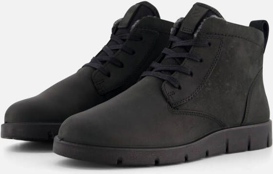 ECCO Bella Veterboots zwart Nubuck