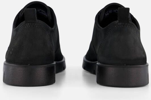 ECCO Bella Veterschoenen zwart Leer