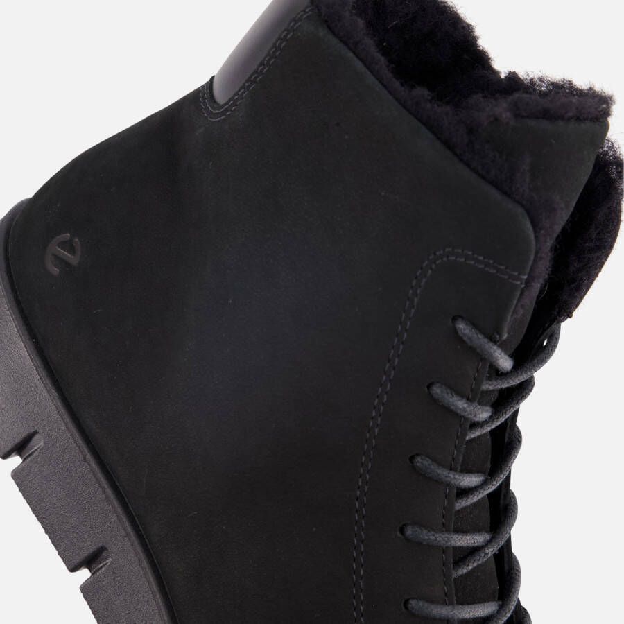 ECCO Bella Winter Veterboots zwart Nubuck
