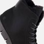 ECCO Bella Winter Veterboots zwart Nubuck - Thumbnail 4