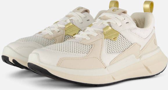 ECCO Biom Sneakers wit Leer