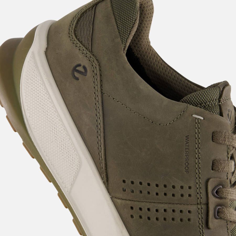 ECCO Byway 2.0 Sneakers groen Nubuck