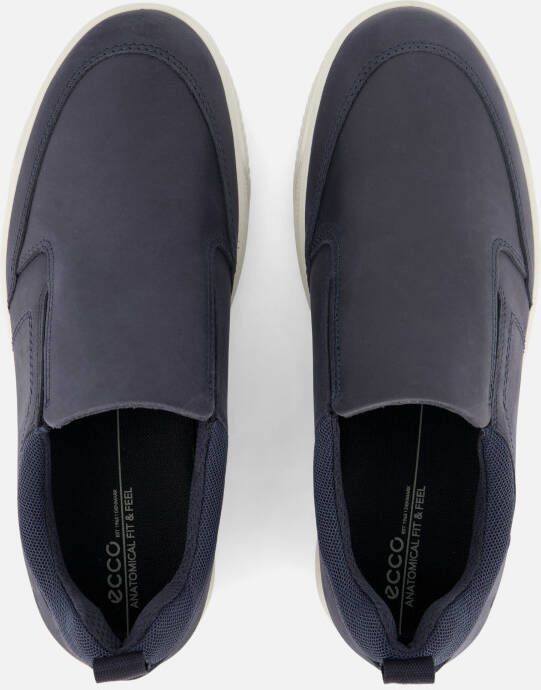 ECCO Byway Sneakers blauw Leer