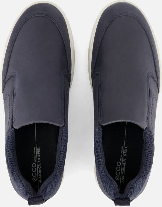 ECCO Byway Sneakers blauw Leer