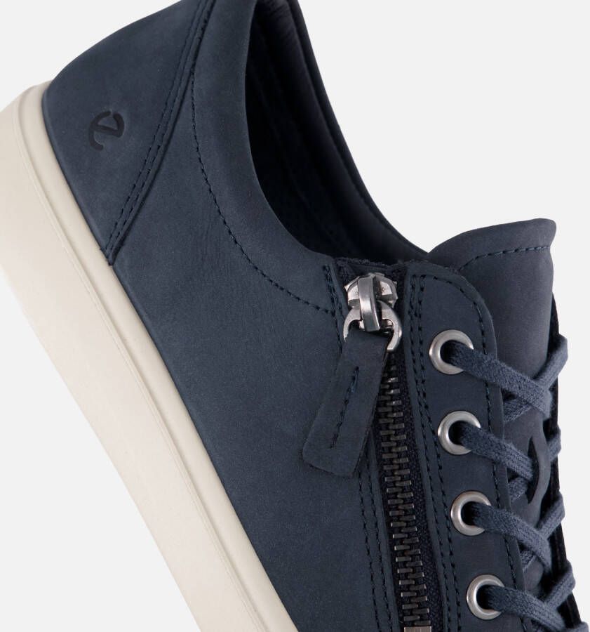 ECCO Classic Sneakers blauw Leer