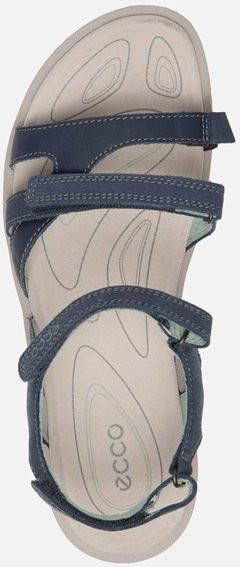 Ecco Sandalen Cruise zomerschoen sandaal keilhak met subtiele logo-opschrift - Foto 7