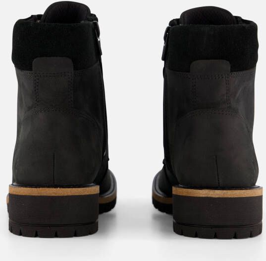 ECCO Elaina Veterboots zwart Leer