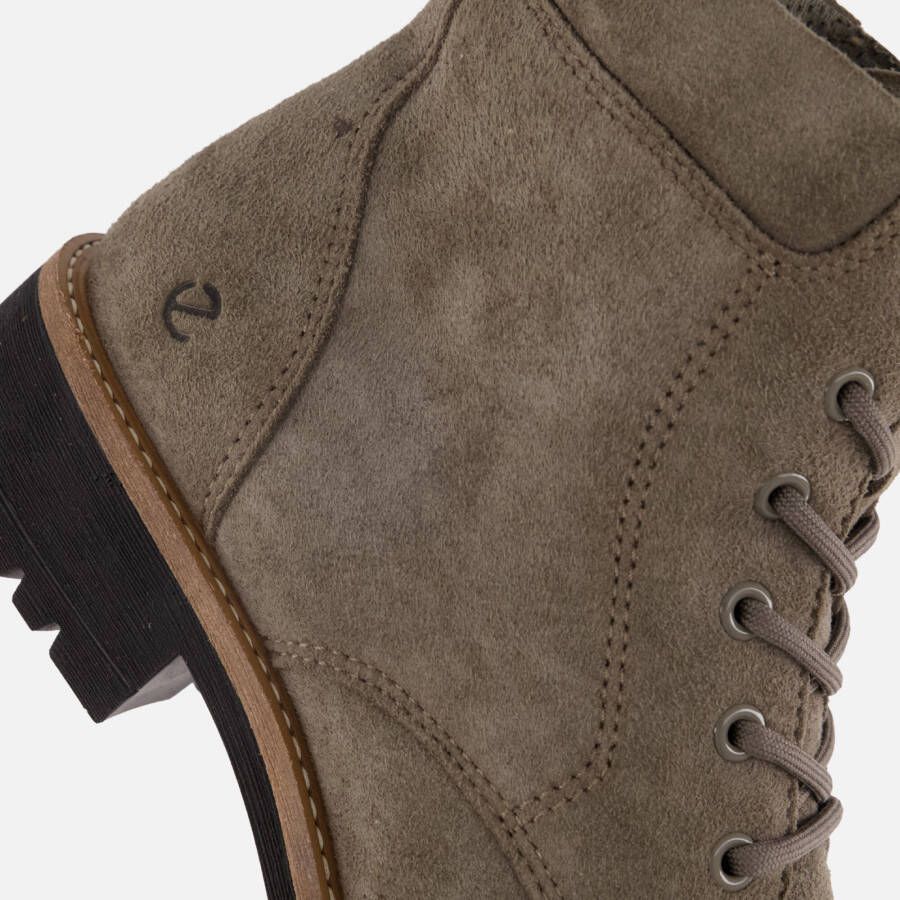ECCO Elaine Veterboots bruin Suede