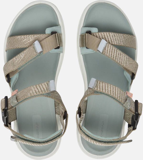 ECCO Exo Wrap Sandalen beige Textiel