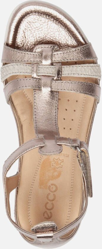 ECCO Flash Sandalen zilver Leer