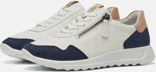 ECCO Flexure Runner Sneakers wit Leer