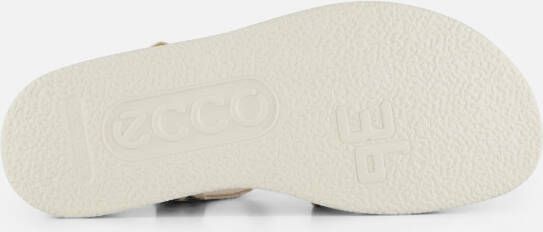 ECCO Flowt Sandalen beige Leer